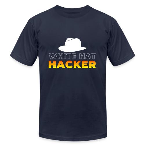 White Hat Hacker - Unisex Jersey T-Shirt by Bella + Canvas