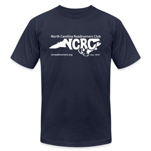 NCRC White Logo1 - Unisex Jersey T-Shirt by Bella + Canvas