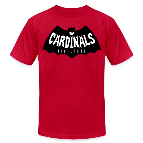 bat-cardinals - Unisex Jersey T-Shirt by Bella + Canvas