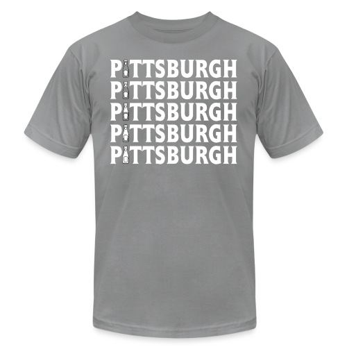 Ketch Up in PGH (Red) - Unisex Jersey T-Shirt by Bella + Canvas