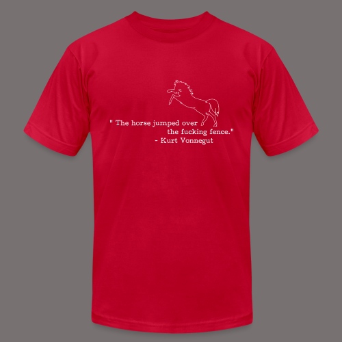 Kurt Vonnegut Sports Journalist - Unisex Jersey T-Shirt by Bella + Canvas