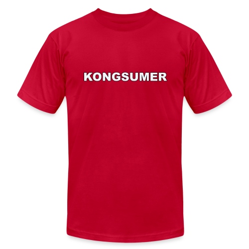 Kongsumer Logo - Unisex Jersey T-Shirt by Bella + Canvas