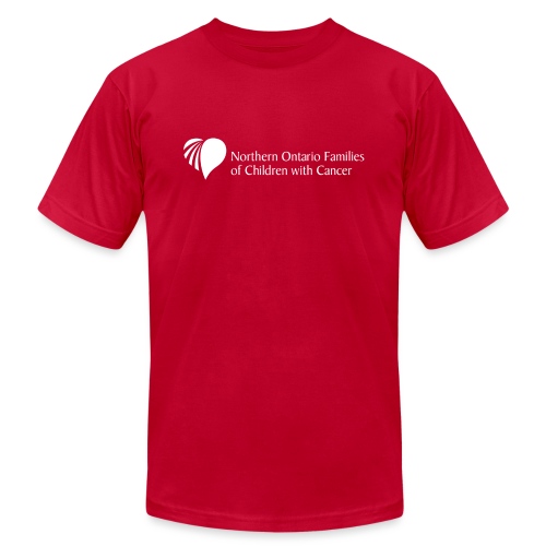 Northern Ontario Families of Children with Cancer - Unisex Jersey T-Shirt by Bella + Canvas