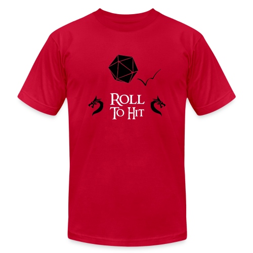 Roll to Hit - Unisex Jersey T-Shirt by Bella + Canvas