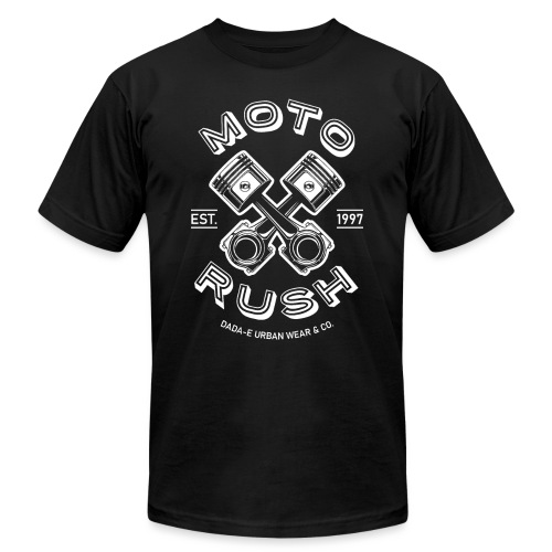 motor pistons car cars - Unisex Jersey T-Shirt by Bella + Canvas