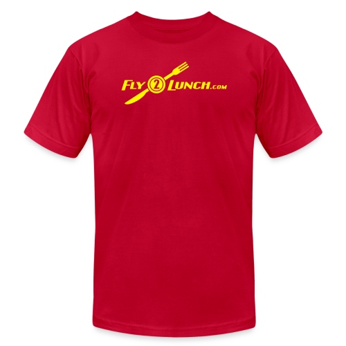 fly2lunch - Unisex Jersey T-Shirt by Bella + Canvas