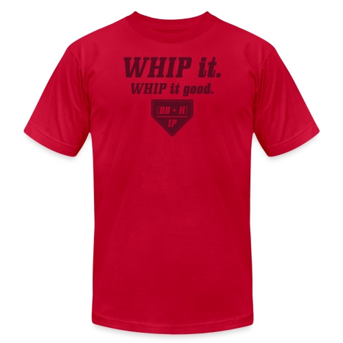 WHIP it good. (BB + H) / IP - Unisex Jersey T-Shirt by Bella + Canvas
