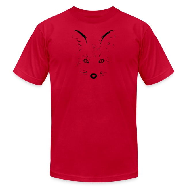 animal t-shirt fox jackal coyote eyes shape cat