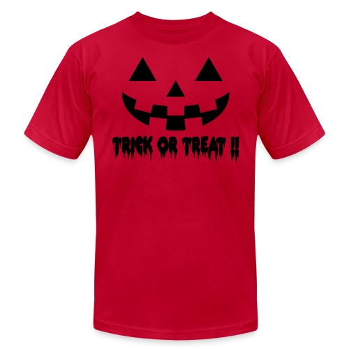 Trick or treat - Unisex Jersey T-Shirt by Bella + Canvas