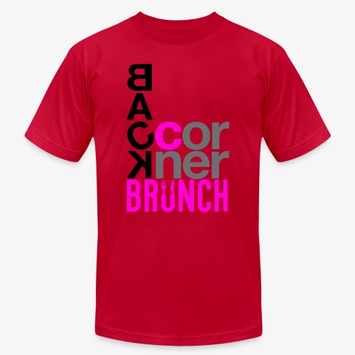 #BackCornerBrunch Summer Drop - Unisex Jersey T-Shirt by Bella + Canvas