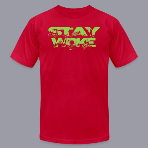 STAY WOKE - Unisex Jersey T-Shirt by Bella + Canvas