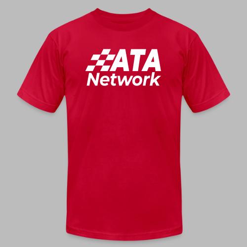 ATA Network Stacked Logo - Unisex Jersey T-Shirt by Bella + Canvas