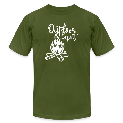 outdoor expert - Unisex Jersey T-Shirt by Bella + Canvas