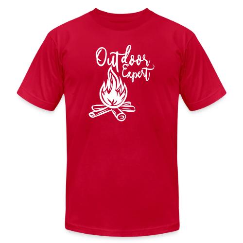 outdoor expert - Unisex Jersey T-Shirt by Bella + Canvas