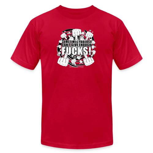 Not enough fucks given! - Unisex Jersey T-Shirt by Bella + Canvas