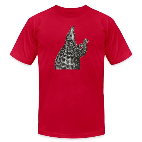 Pangolin transparent background - Unisex Jersey T-Shirt by Bella + Canvas