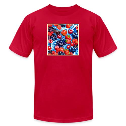 Berrylicious Blue Dream - Unisex Jersey T-Shirt by Bella + Canvas