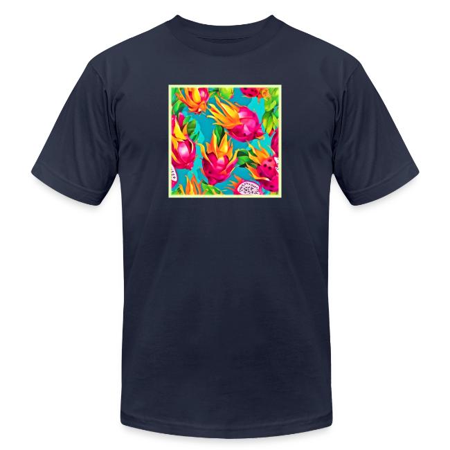 Vibrant Dragoon Fruit Pattern