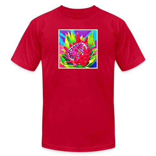 Neon Dragon Fruit Splendor - Unisex Jersey T-Shirt by Bella + Canvas