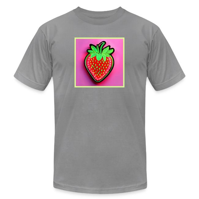 Vibrant Strawberry Neon Sign