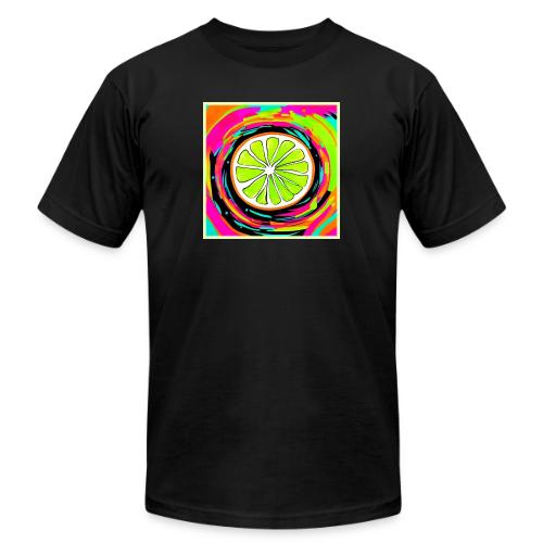 Lime Slice Pop Art - Unisex Jersey T-Shirt by Bella + Canvas