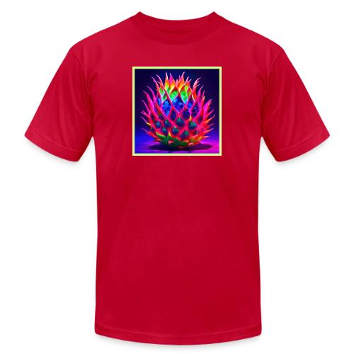 Electric Neon Dragon Fruit - Unisex Jersey T-Shirt by Bella + Canvas