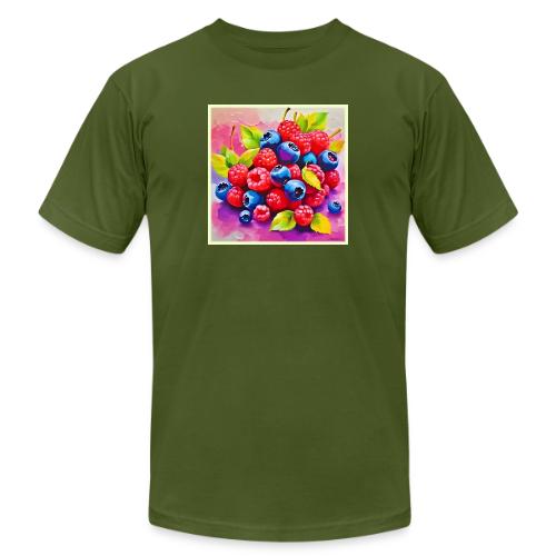 Colorful Berry Feast - Unisex Jersey T-Shirt by Bella + Canvas