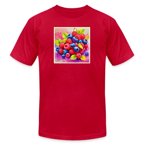 Colorful Berry Feast - Unisex Jersey T-Shirt by Bella + Canvas