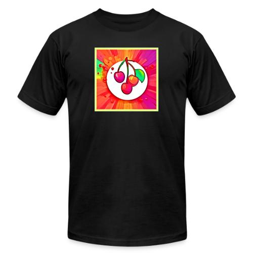 Cherry Pop Art Burst - Unisex Jersey T-Shirt by Bella + Canvas