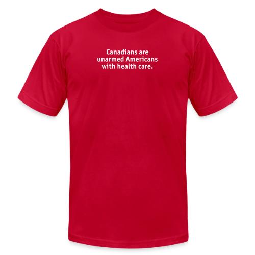 Unarmed Americans - Unisex Jersey T-Shirt by Bella + Canvas