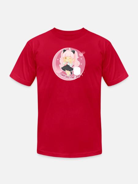 fun_all_the_way - Unisex Jersey T-Shirt by Bella + Canvas - red