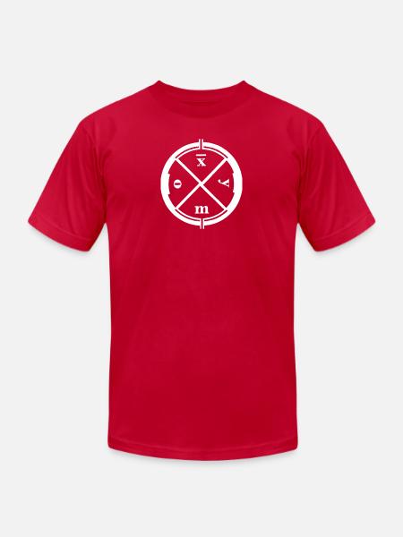 CLAN OF XYMOX - Unisex Jersey T-Shirt by Bella + Canvas - red
