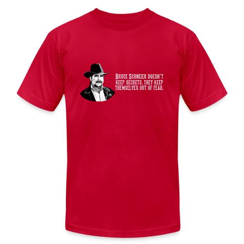 Bruce Schneier Fact #17 - Unisex Jersey T-Shirt by Bella + Canvas