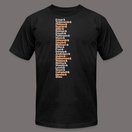 Cleveland Franchise QBs - Unisex Jersey T-Shirt by Bella + Canvas