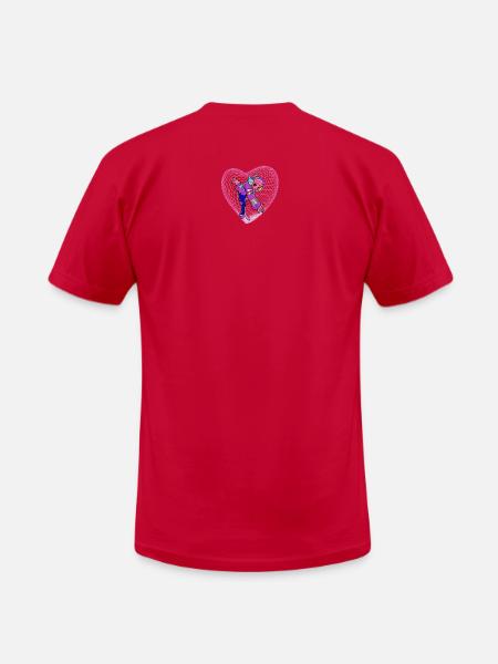 1000126976 - Unisex Jersey T-Shirt by Bella + Canvas - red