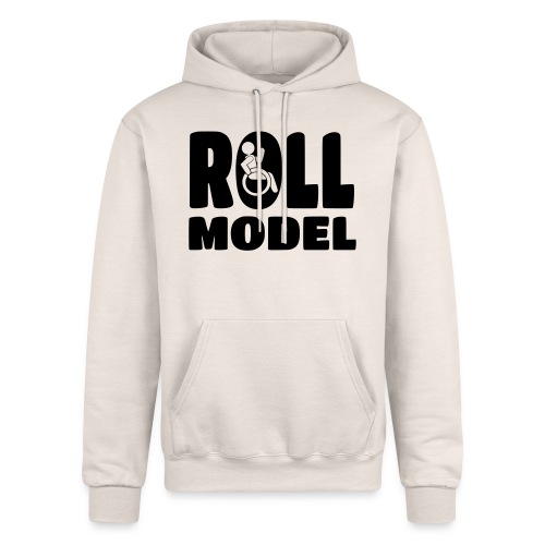 Every wheelchair user is a Roll Model * - Champion Unisex Powerblend Hoodie