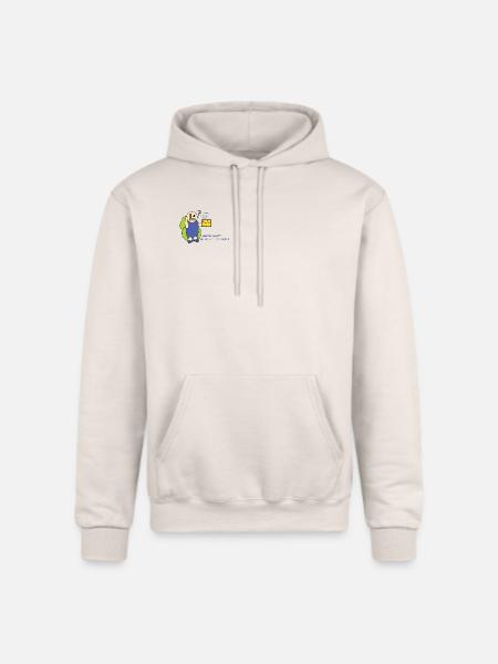 Help or Content? - Champion Unisex Powerblend Hoodie - Sand