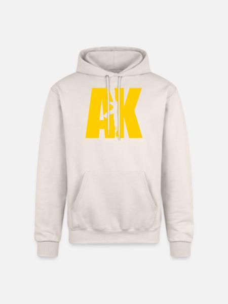 AK47 YELLOW - Champion Unisex Powerblend Hoodie - Sand