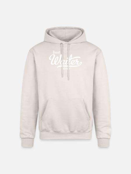 Best Waiter - Champion Unisex Powerblend Hoodie - Sand