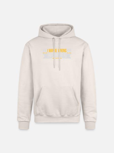 I may be wrong - Champion Unisex Powerblend Hoodie - Sand