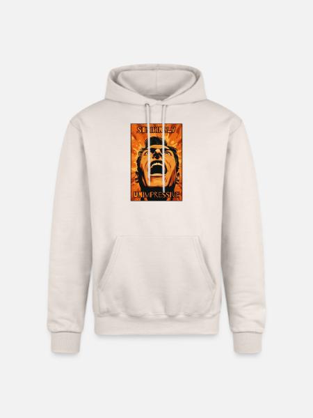 Strikingly Unimpressive Man - Champion Unisex Powerblend Hoodie - Sand