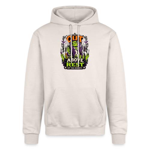 Cut Above The Rest Zombie Pocket Knife Halloween - Champion Unisex Powerblend Hoodie