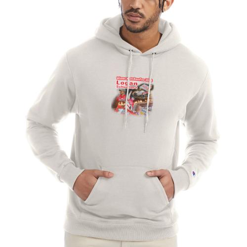 Logan Schuchart #LetsRaceTwo Winner - Champion Unisex Powerblend Hoodie