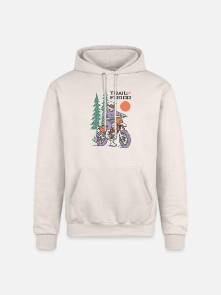 Trail and Error - Champion Unisex Powerblend Hoodie - Sand