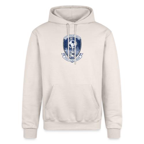 Iconic North London Soccer Emblem Art Print - Champion Unisex Powerblend Hoodie