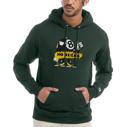 No Rules 8 Ball - Champion Unisex Powerblend Hoodie