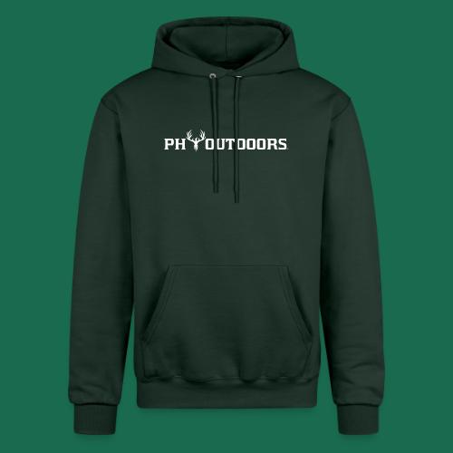 PH Outdoors® White Long - Champion Unisex Powerblend Hoodie
