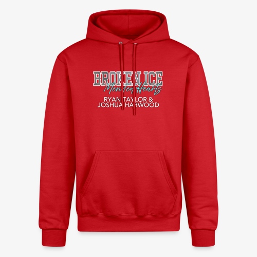 Broken Ice, Mended Hearts Title, Option 2 - Champion Unisex Powerblend Hoodie