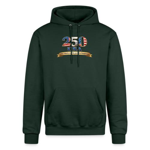250 USA Liberty Banner - Champion Unisex Powerblend Hoodie