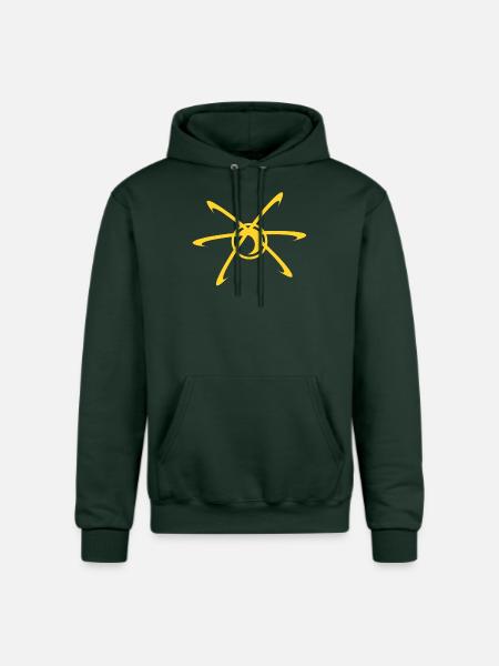 Jimmy Neutron - Champion Unisex Powerblend Hoodie - Dark Green